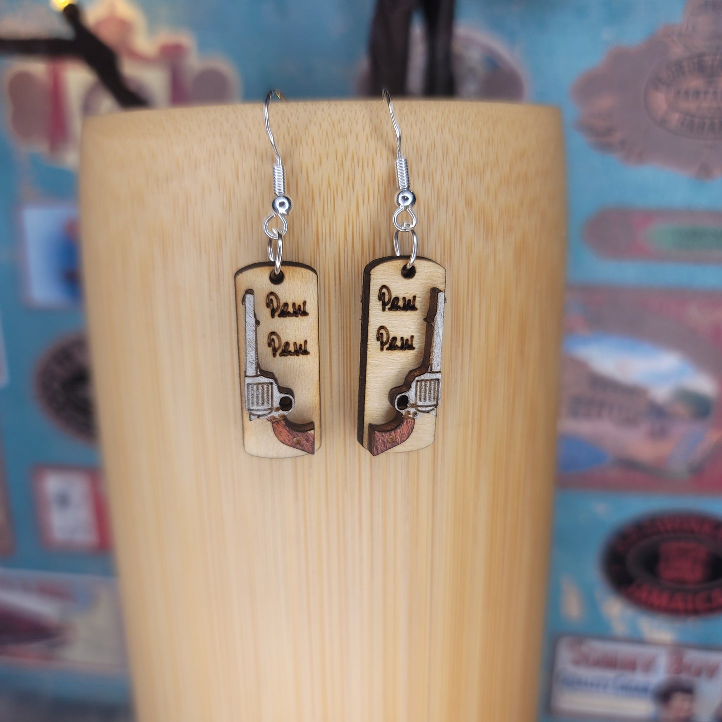 Pew Pew Dangle Earring