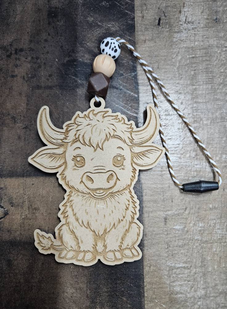 Cow Car Charm/Ornament
