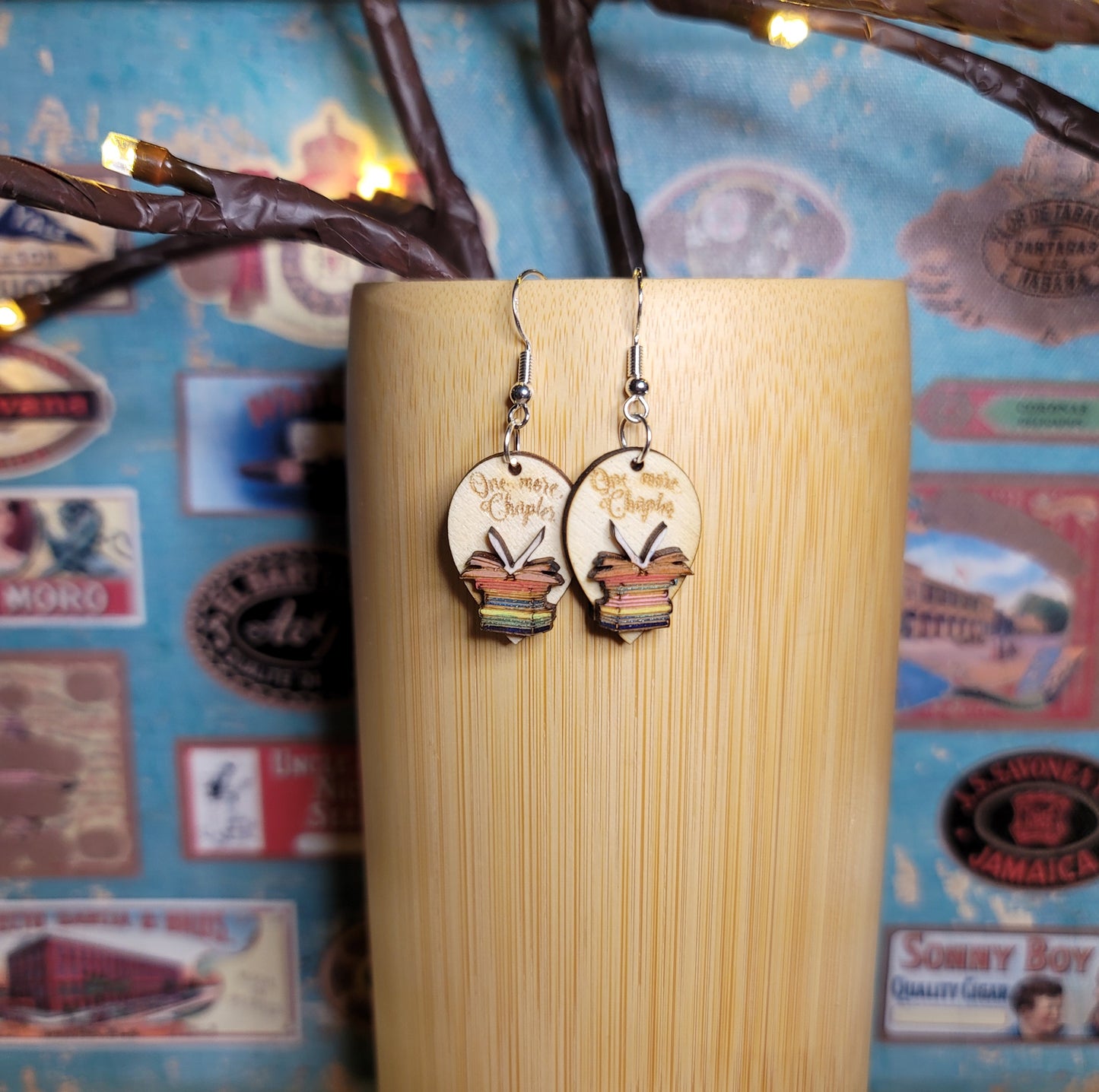 One More Chapter Dangle Earring