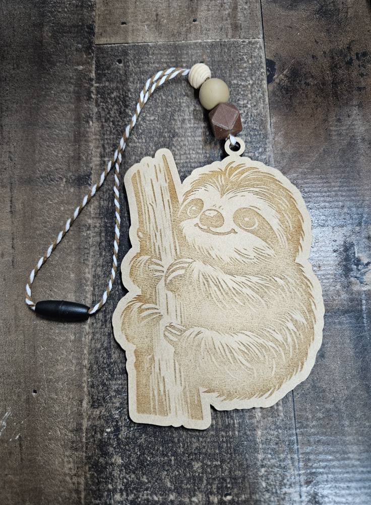 Sloth Car Charm/Ornament