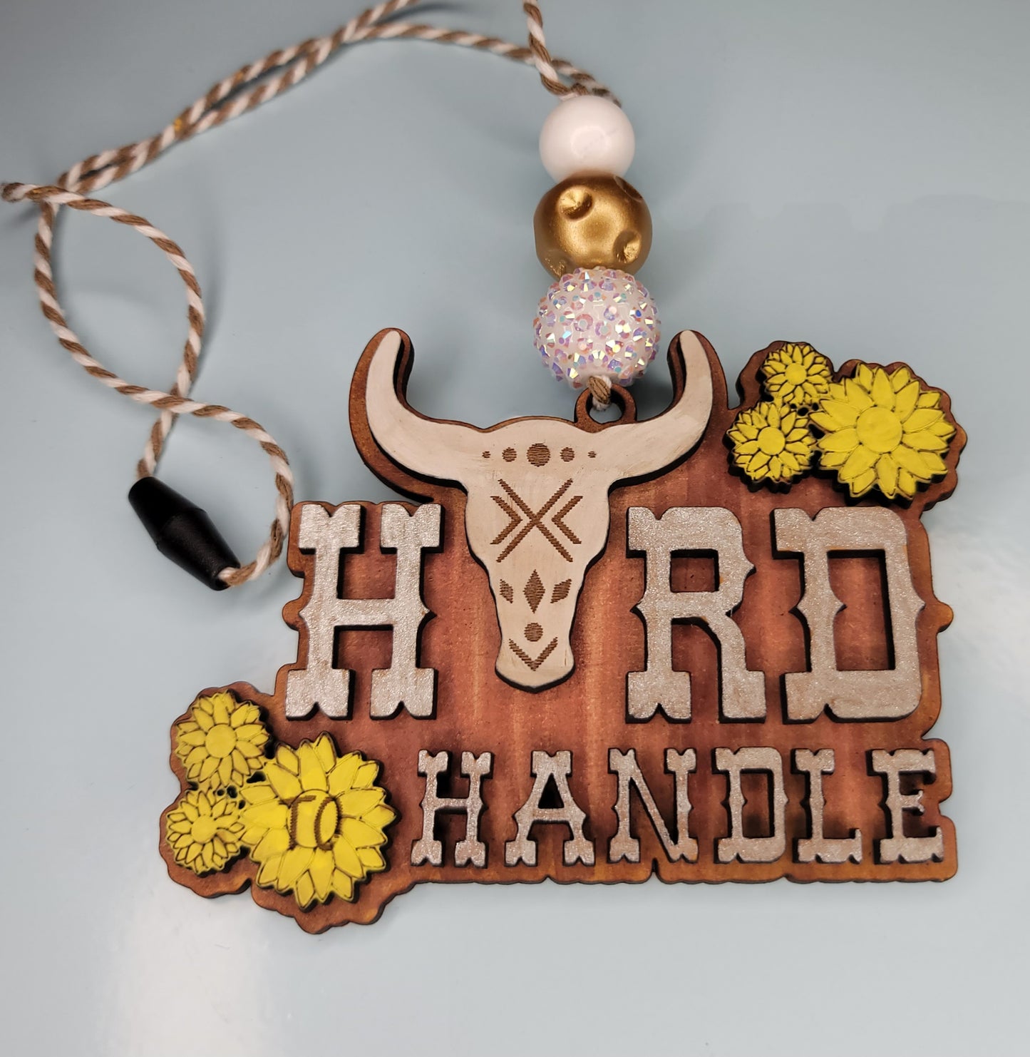 Hard to Handle Car Charm/Ornament