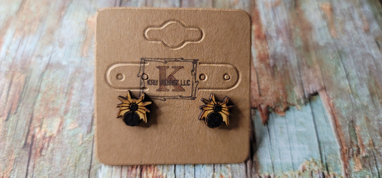 Spider Stud Earrings