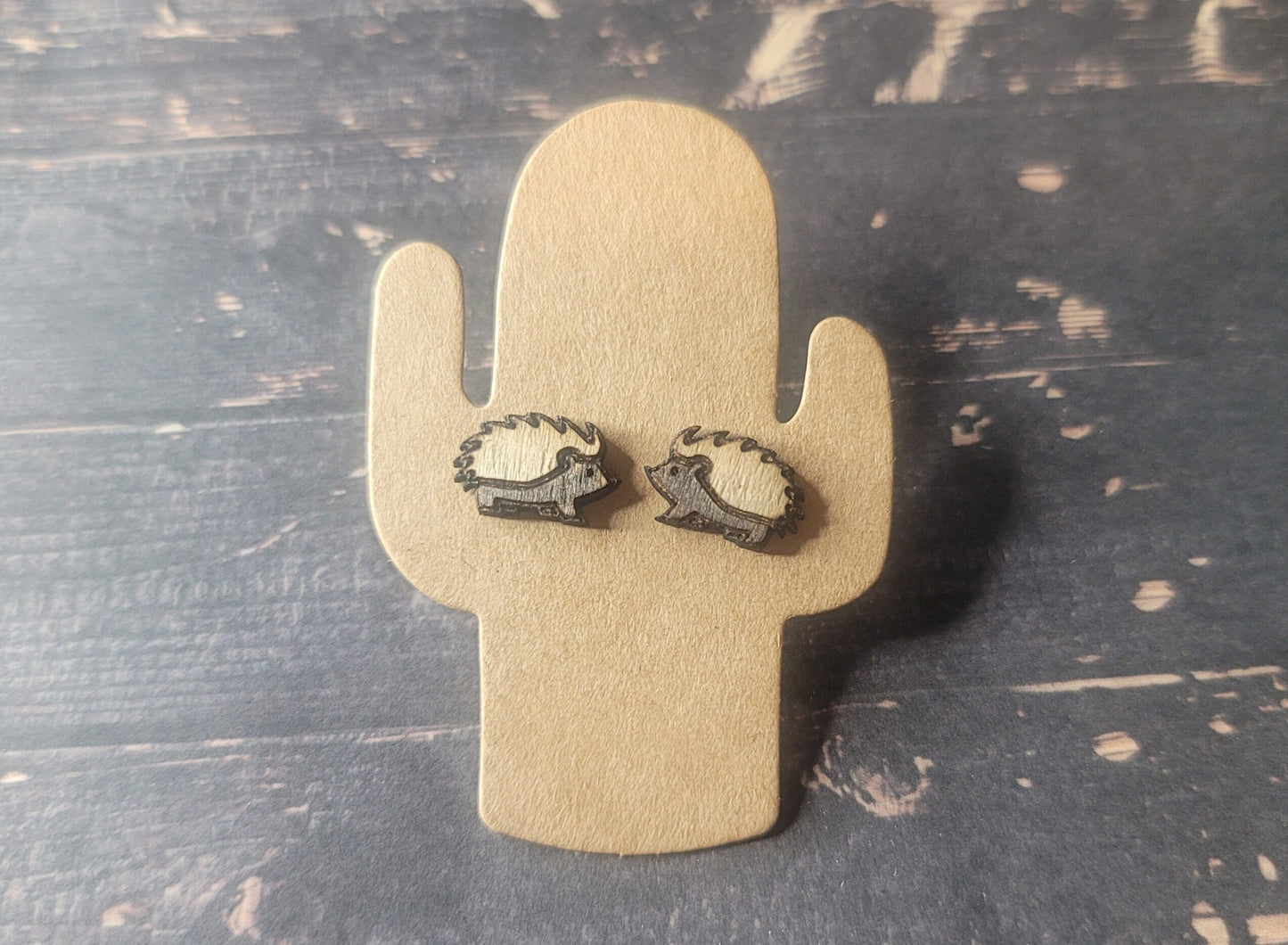 hedgehog Stud Earrings