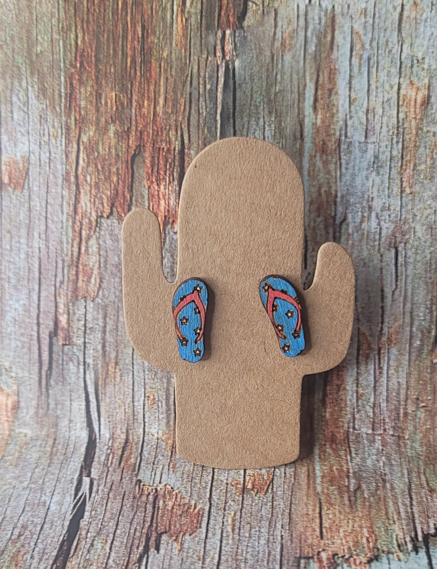 Flip Flop Stud Earrings