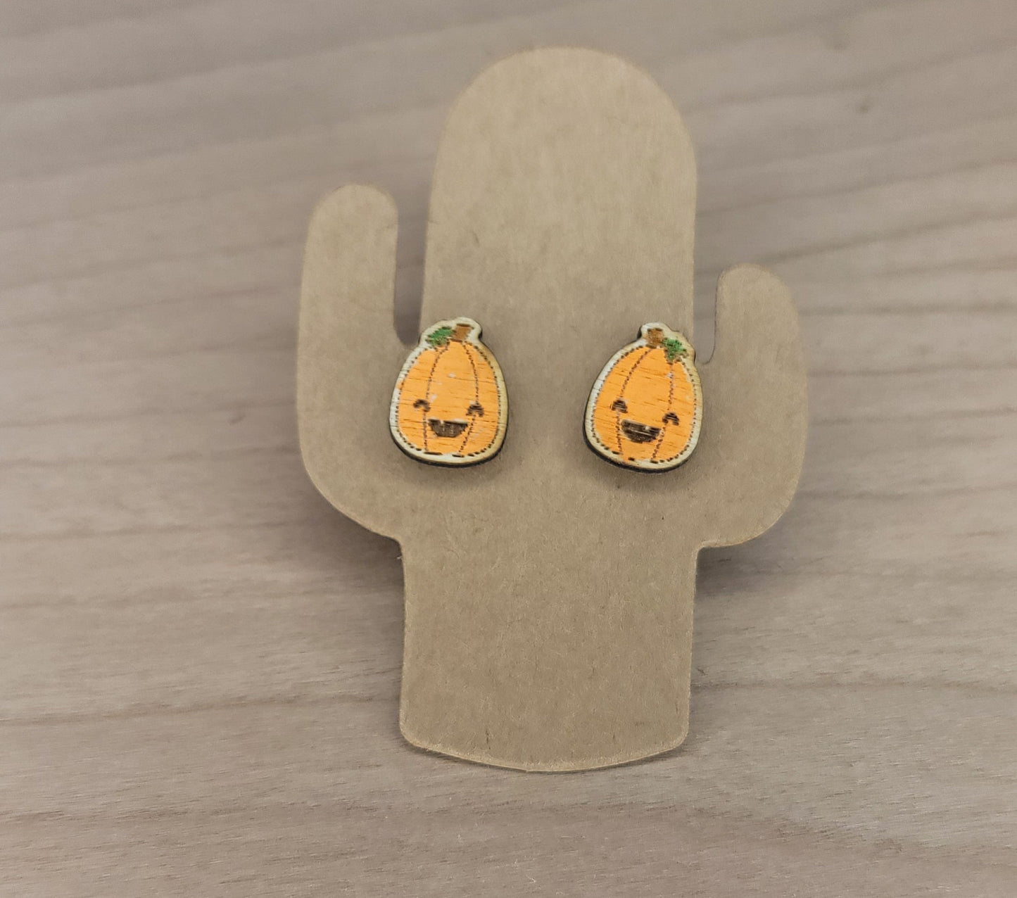 Jack O Lantern Stud Earrings