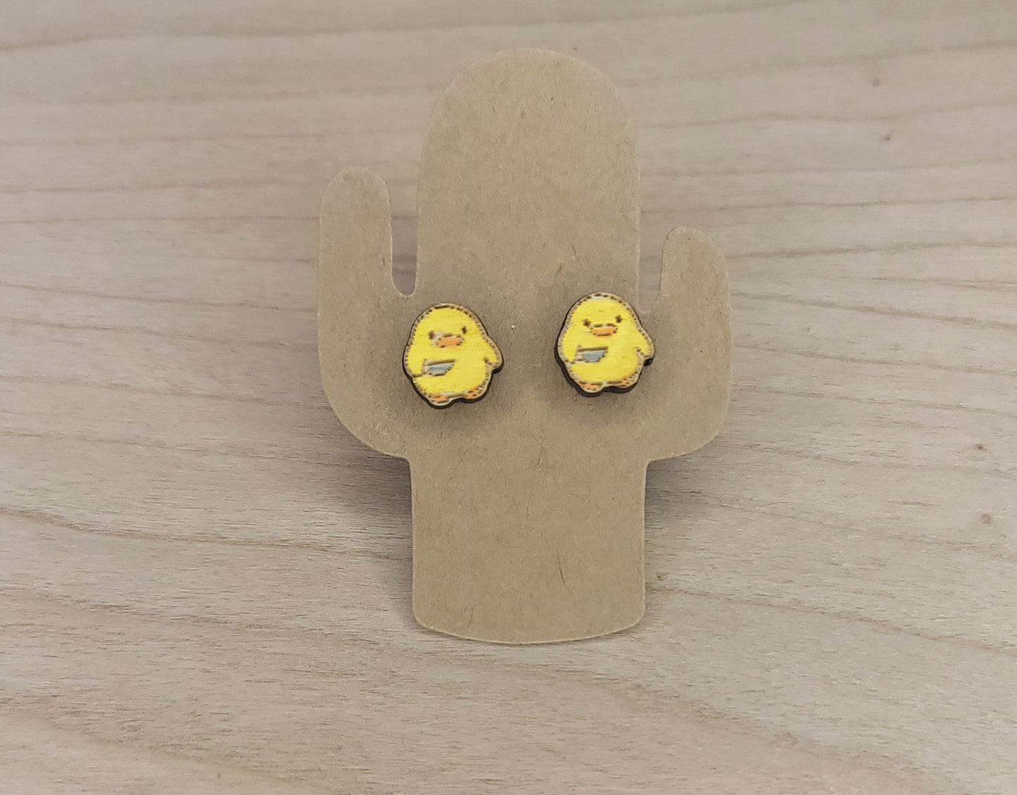 Killer Duck Stud Earrings