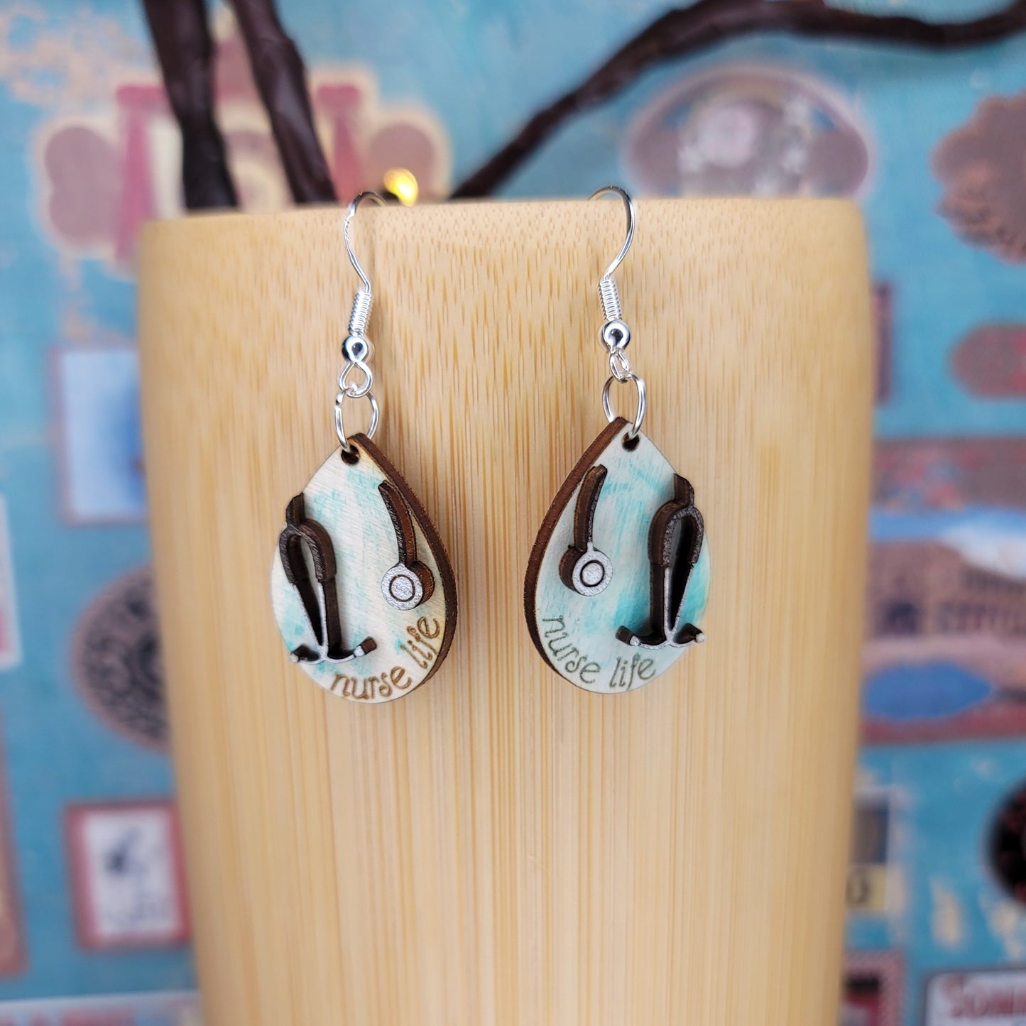 Nurse Life Dangle Earring