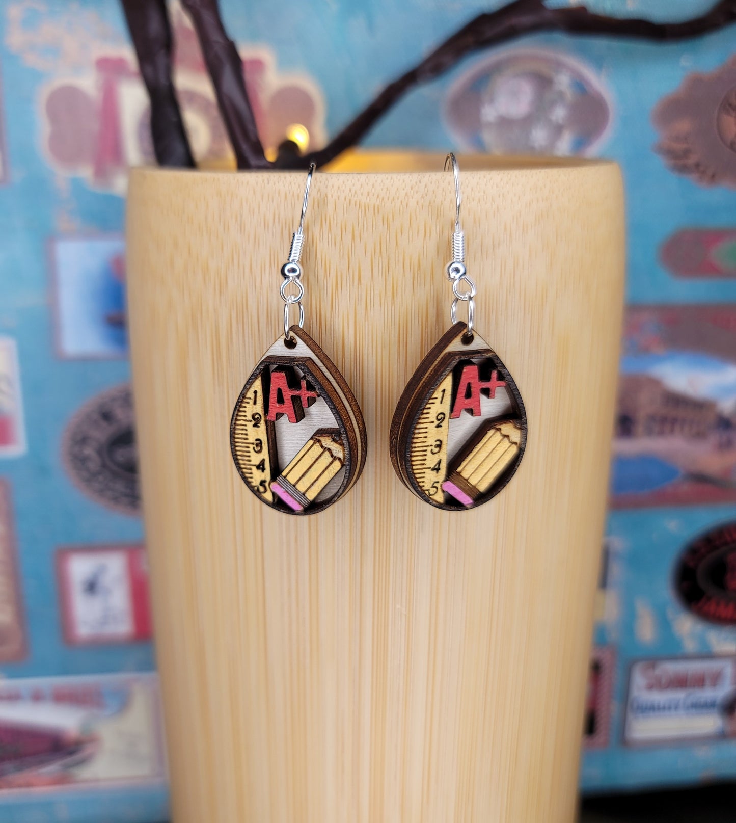 Teacher Dangle Earring