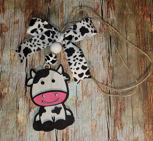 Cow Car Charm/Ornament