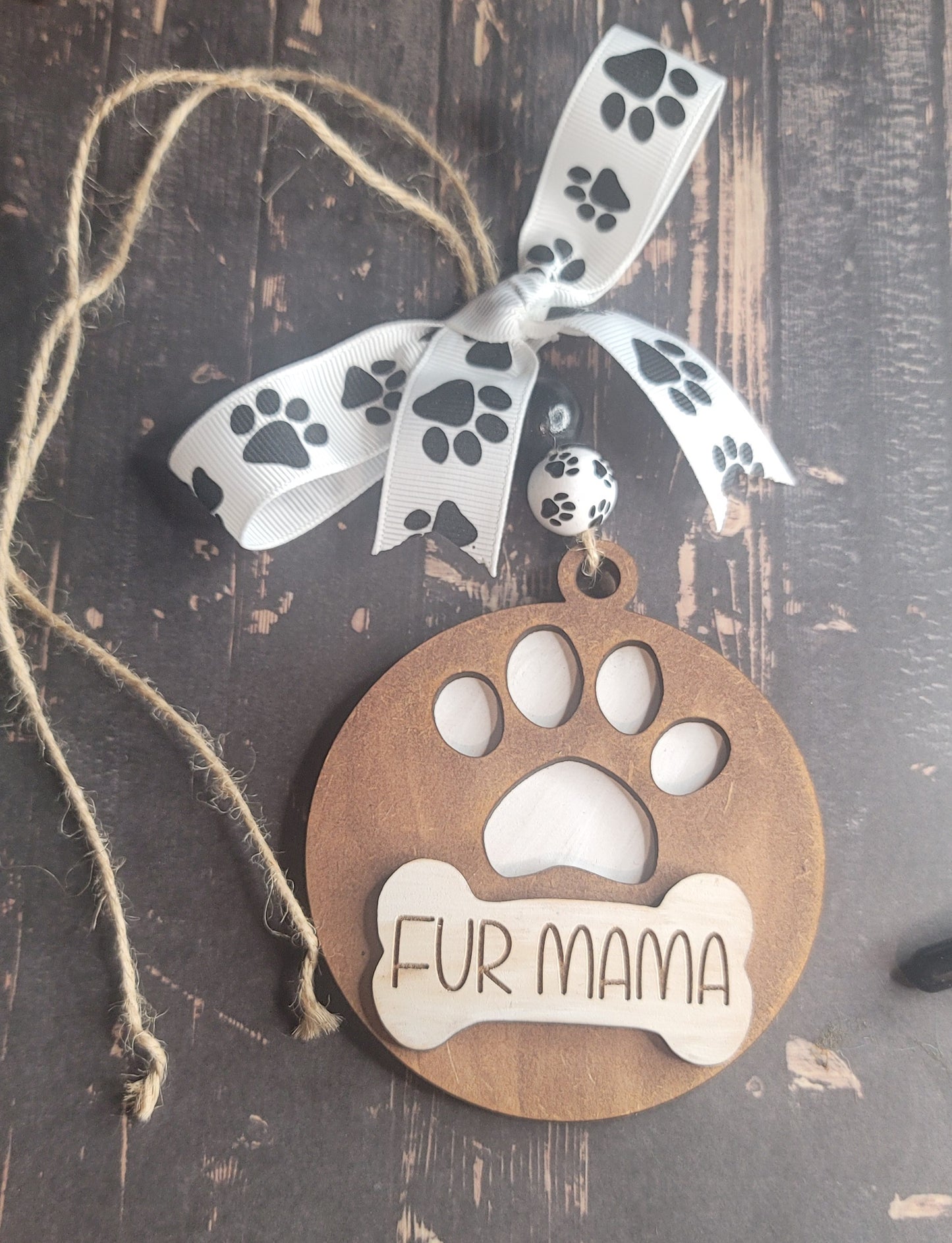 Fur Mama Car Charm/Ornament