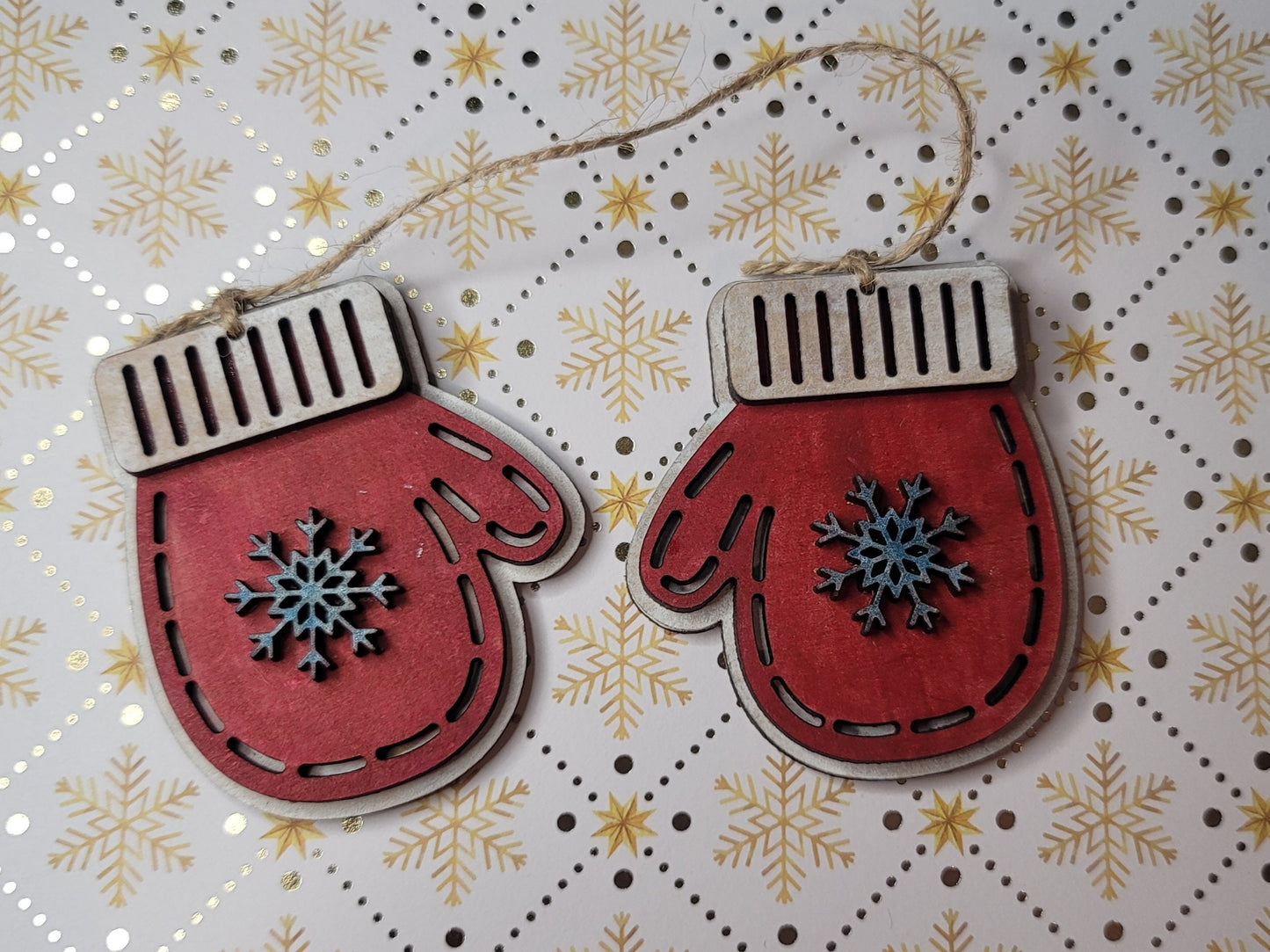 Red Mitten Ornaments