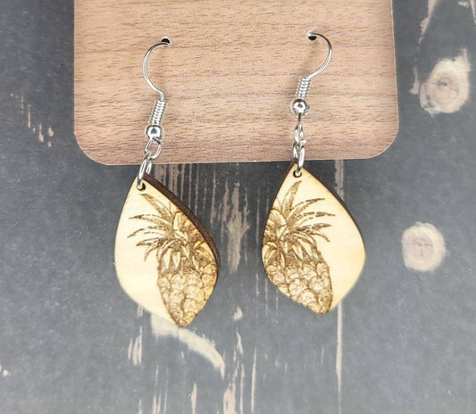 Pineapple Dangle Earring